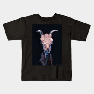 Goat Skull Kids T-Shirt